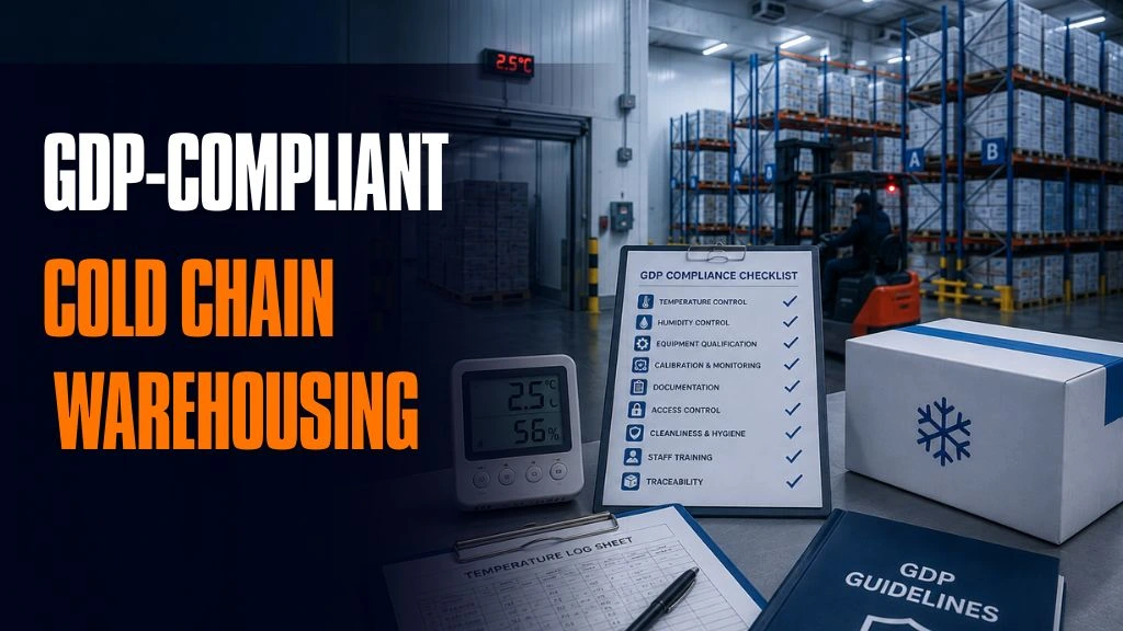 GDP-compliant cold chain warehousing in India