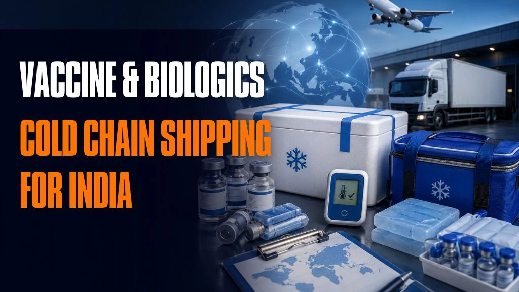 Vaccine and biologics cold chain shipping solutions for India