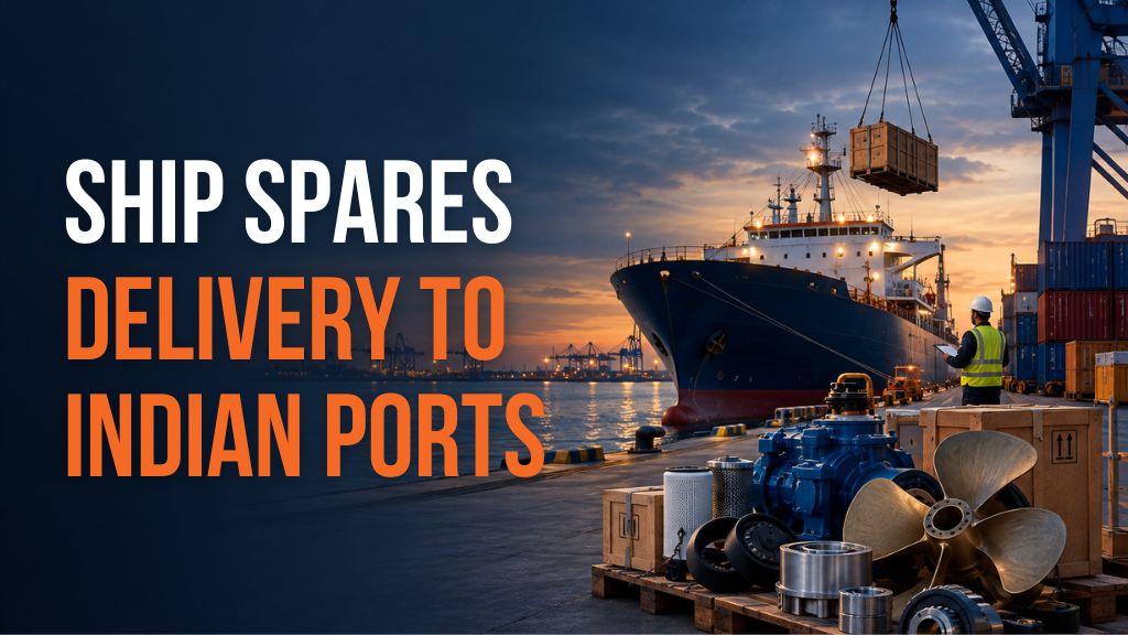 ship spares delivery India